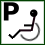 Parkplatz f&uuml;r Behinderte